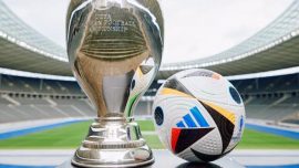 EURO 2024’ün resmi maç topunu tanıtıldı